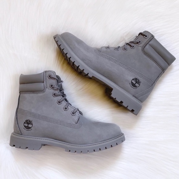 Timberland Waterville 6” Waterproof Grey Boots - Picture 3 of 6